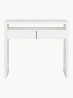 Smal bureau Teresa met uitschuifbare tafelblad^Woodman Outlet