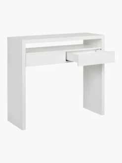 Smal bureau Teresa met uitschuifbare tafelblad^Woodman Outlet