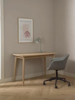 Smal houten bureau Marte^Westwing New