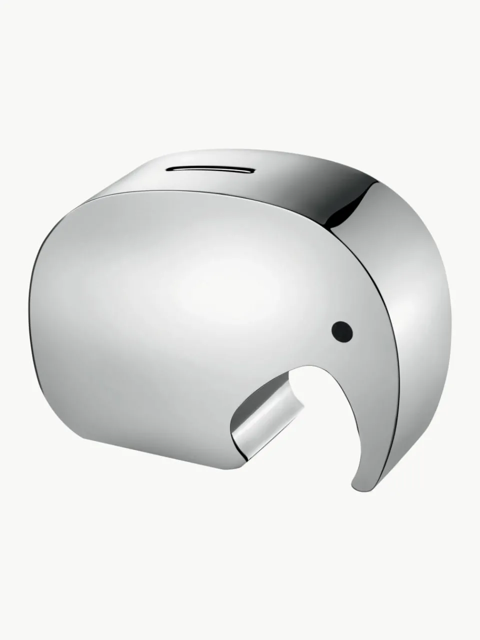 Spaarpot Moneyphant van edelstaal^GEORG JENSEN Clearance