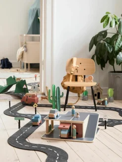 Speelbaan Roadway, set van 12^Sebra New