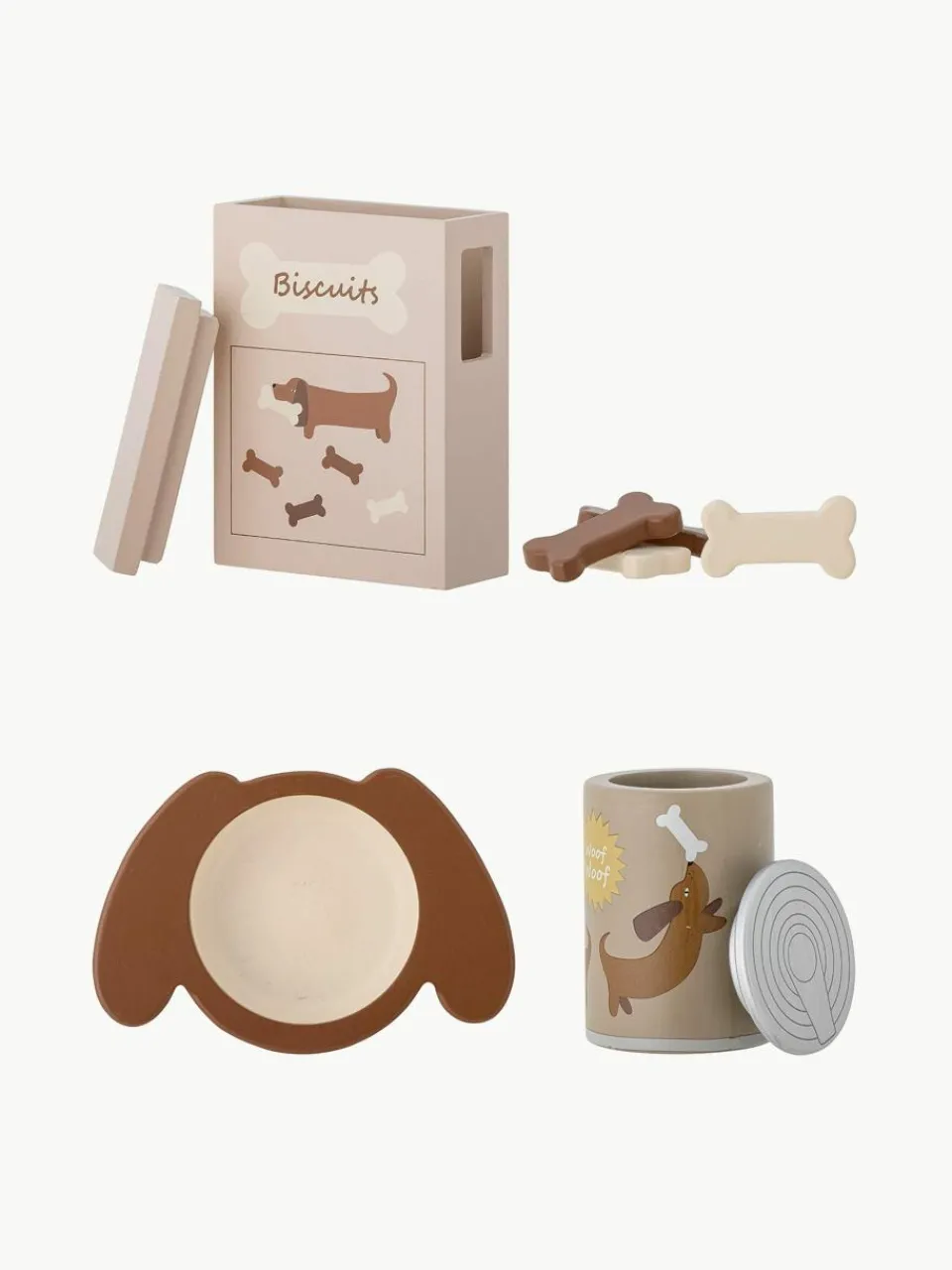 Speelset Charlie van hout, 7-delig^Bloomingville Mini Online