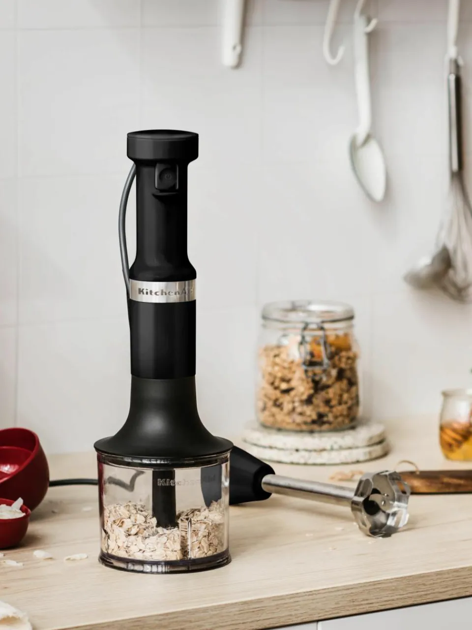 Staafmixer Artisan met accessoires^KitchenAid Hot