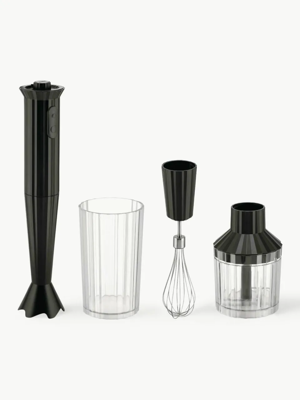 Staafmixerset Plissé, set van 4^ALESSI Sale