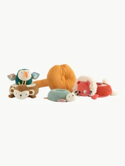 Stapelspeelgoed Wildlife, set van 5^Sebra Discount