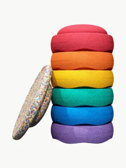 Stapelstenen Original met balanceersteen, set van 7^Stapelstein Hot