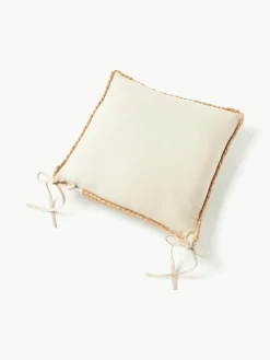 Stoelkussen Bono van jute, 2 stuks^Westwing Collection New