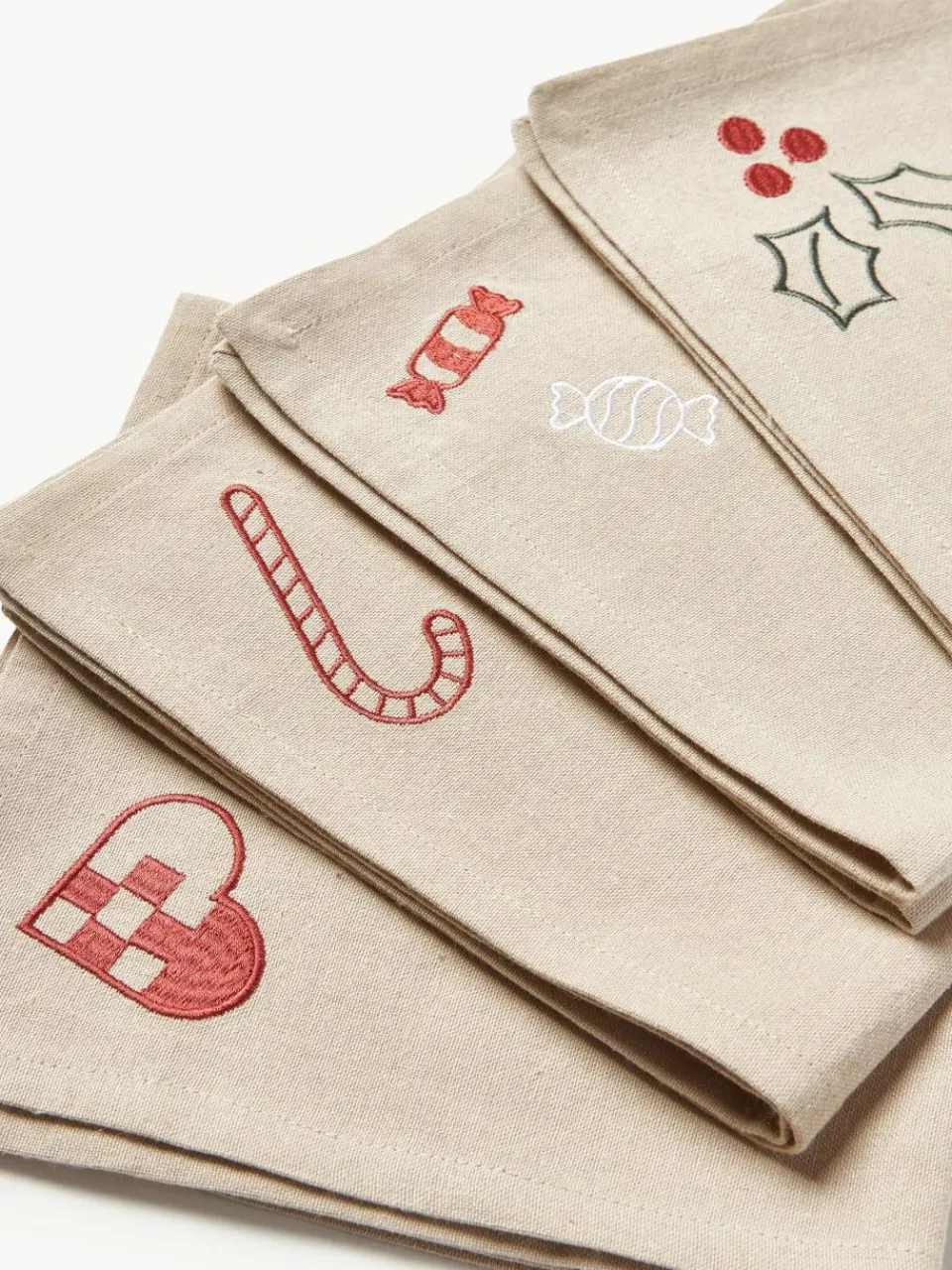 Stoffen servetten Bomuld, set van 4^Broste Copenhagen Online
