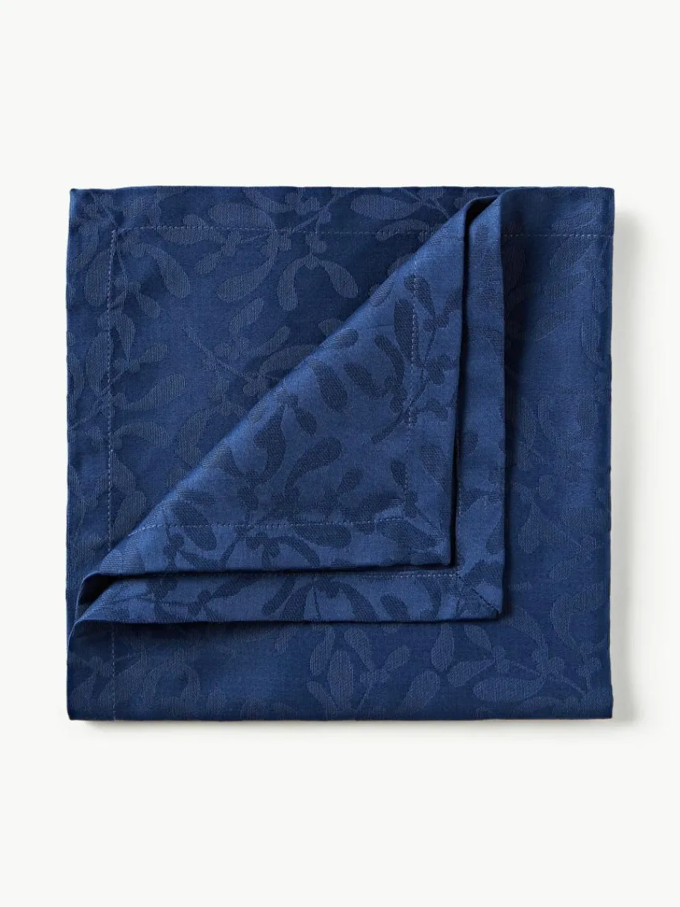 Stoffen servetten Hollyn met winters motief, 4 stuks^Westwing Collection Best