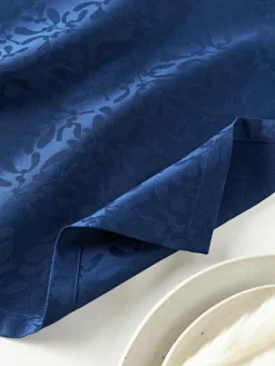 Stoffen servetten Hollyn met winters motief, 4 stuks^Westwing Collection Best
