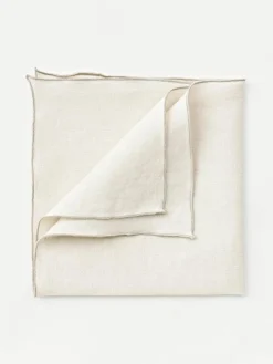 Stoffen servetten Kennedy van linnen met bies, 4 stuks^Westwing Collection Discount