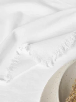 Stoffen servetten Nalia met franjes, 2 stuks^Cote Table Online