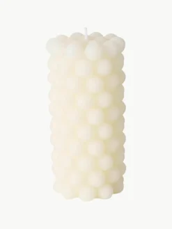 Stompkaarsen Pearls, 3-delig, H 14 cm^Westwing Fashion