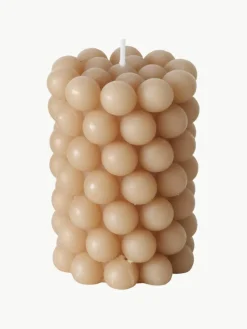 Stompkaarsen Pearls, 3-delig, H 10 cm^Westwing Fashion