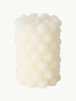 Stompkaarsen Pearls, 3-delig, H 10 cm^Westwing Fashion