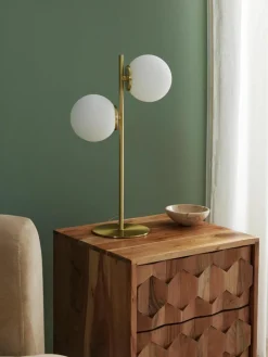 Tafellamp Atlanta van opaalglas^Westwing Collection Discount