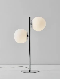 Tafellamp Atlanta van opaalglas^Westwing Collection New