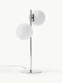 Tafellamp Atlanta van opaalglas^Westwing Collection New
