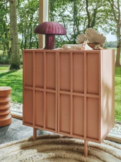 Tafellamp Burgundy van rotan^HKLIVING Clearance