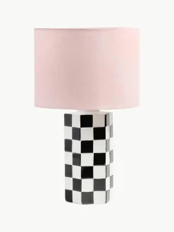 Tafellamp Check met dambordpatroon^&k Amsterdam Clearance