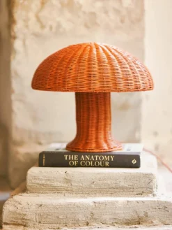 Tafellamp Coral van rotan^HKLIVING Clearance