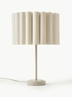 Tafellamp Lucina van linnen^Westwing Collection Best