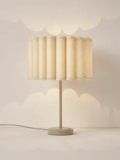 Tafellamp Lucina van linnen^Westwing Collection Best