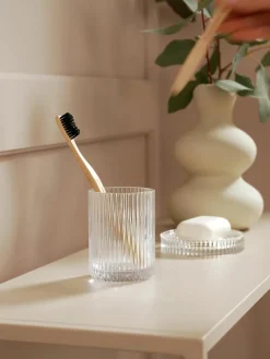 Tandenborstelbeker Gulji van glas^ANDREA HOUSE New