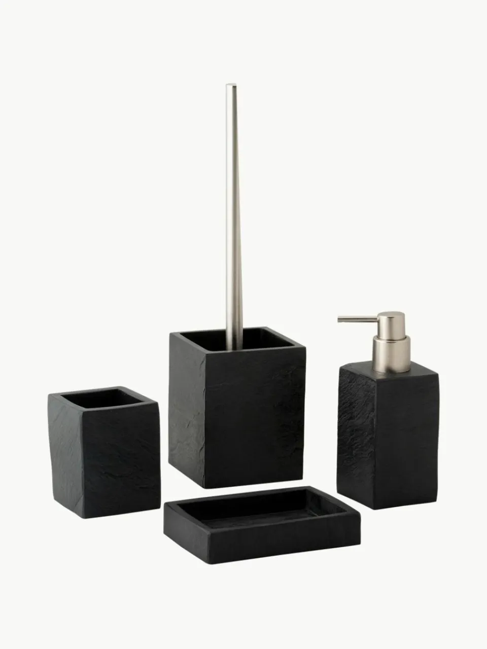 Tandenborstelbeker Slate in leisteenlook^ANDREA HOUSE Fashion