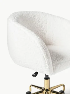 Teddy bureaustoel Emmie, in hoogte verstelbaar^Westwing Collection Outlet
