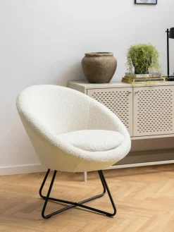 Teddy cocktailfauteuil Center met metalen poten^Westwing Sale