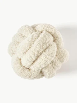 Teddy geknoopt kussen Dotty^Westwing Collection New