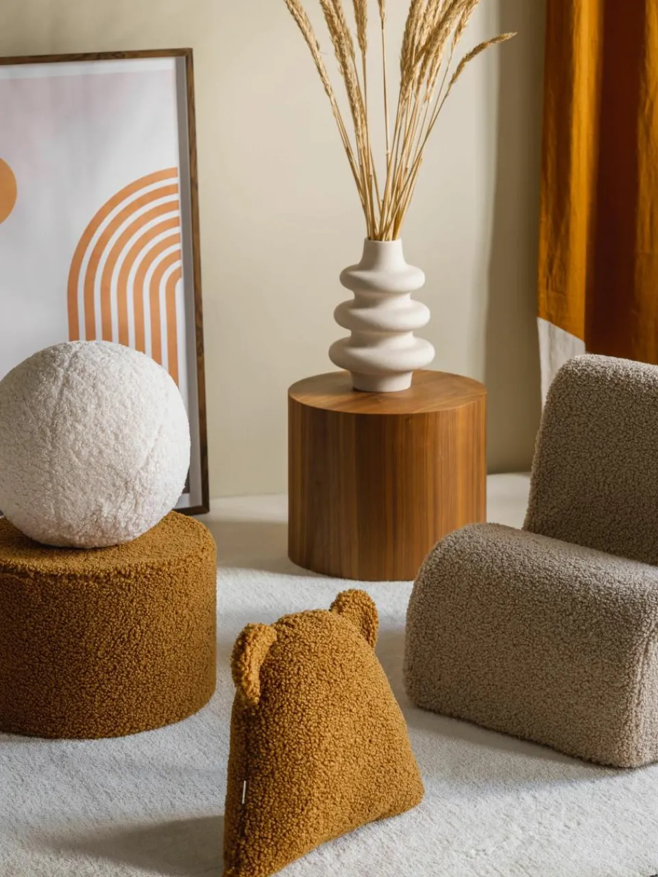 Teddy knuffelkussen Beer^Wigiwama Discount