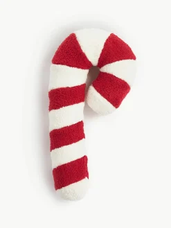 Teddy kussen Sugar in snoepstokken vorm^Westwing Collection New