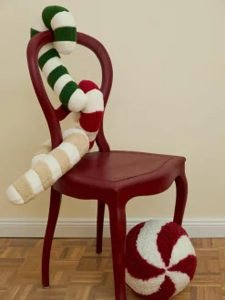 Teddy kussen Sugar in snoepstokken vorm^Westwing Collection Discount