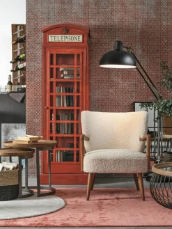 Teddy loungefauteuil Moritz met armleuningen^Bizzotto New