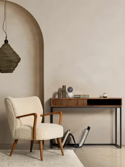 Teddy loungefauteuil Moritz met armleuningen^Bizzotto New