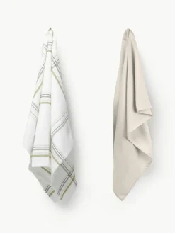Theedoeken Gift van biokatoen, set van 2^The Organic Company Outlet