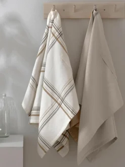Theedoeken Gift van biokatoen, set van 2^The Organic Company Outlet