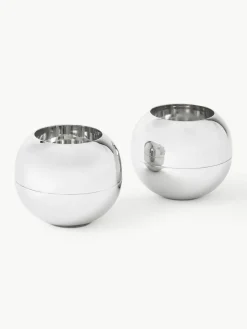 Theelicht- en stokkandelaars Celona, set van 2^Westwing Collection Discount