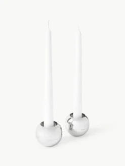 Theelicht- en stokkandelaars Celona, set van 2^Westwing Collection Discount