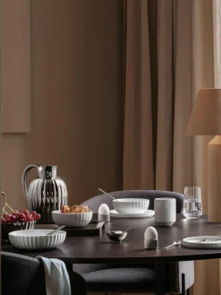 Thermoskan Bernadotte van edelstaal, 1 L^GEORG JENSEN Hot