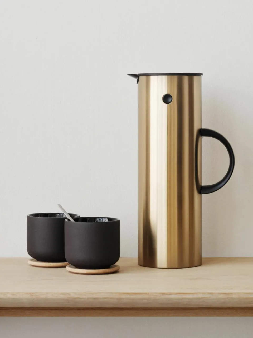 Thermoskan EM77 in goudkleur^stelton New