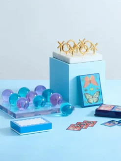 Tic-Tac-Toe spel Gold van marmer^Jonathan Adler New