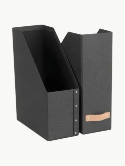 Tijdschriftencassette William, 2 stuks^Bigso Box of Sweden Fashion
