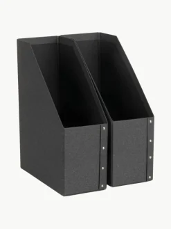 Tijdschriftencassette William, 2 stuks^Bigso Box of Sweden Fashion
