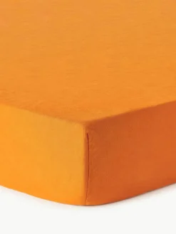 Topper hoeslaken Airy, gewassen linnen^Westwing Collection Discount