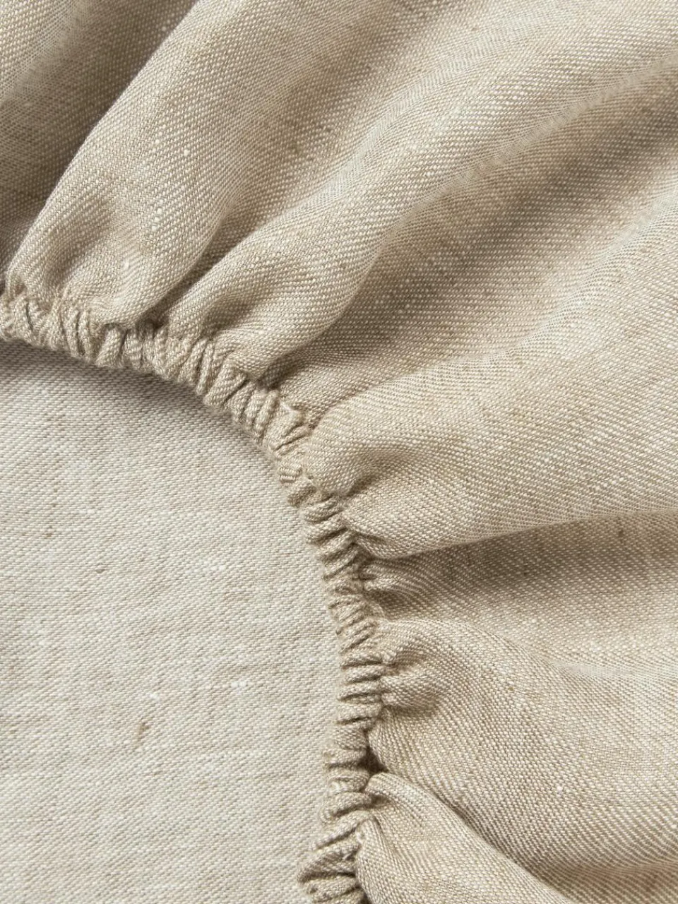 Topper hoeslaken Linna, linnen^Westwing Collection Hot