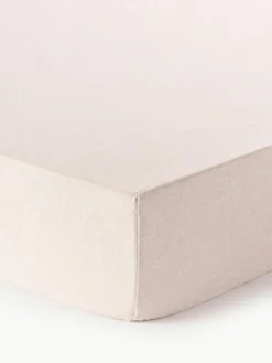 Topper hoeslaken Linna, linnen^Westwing Collection New