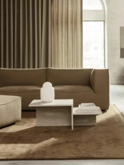 Travertijn salontafel Distinct met twee tafelbladen^ferm LIVING Hot